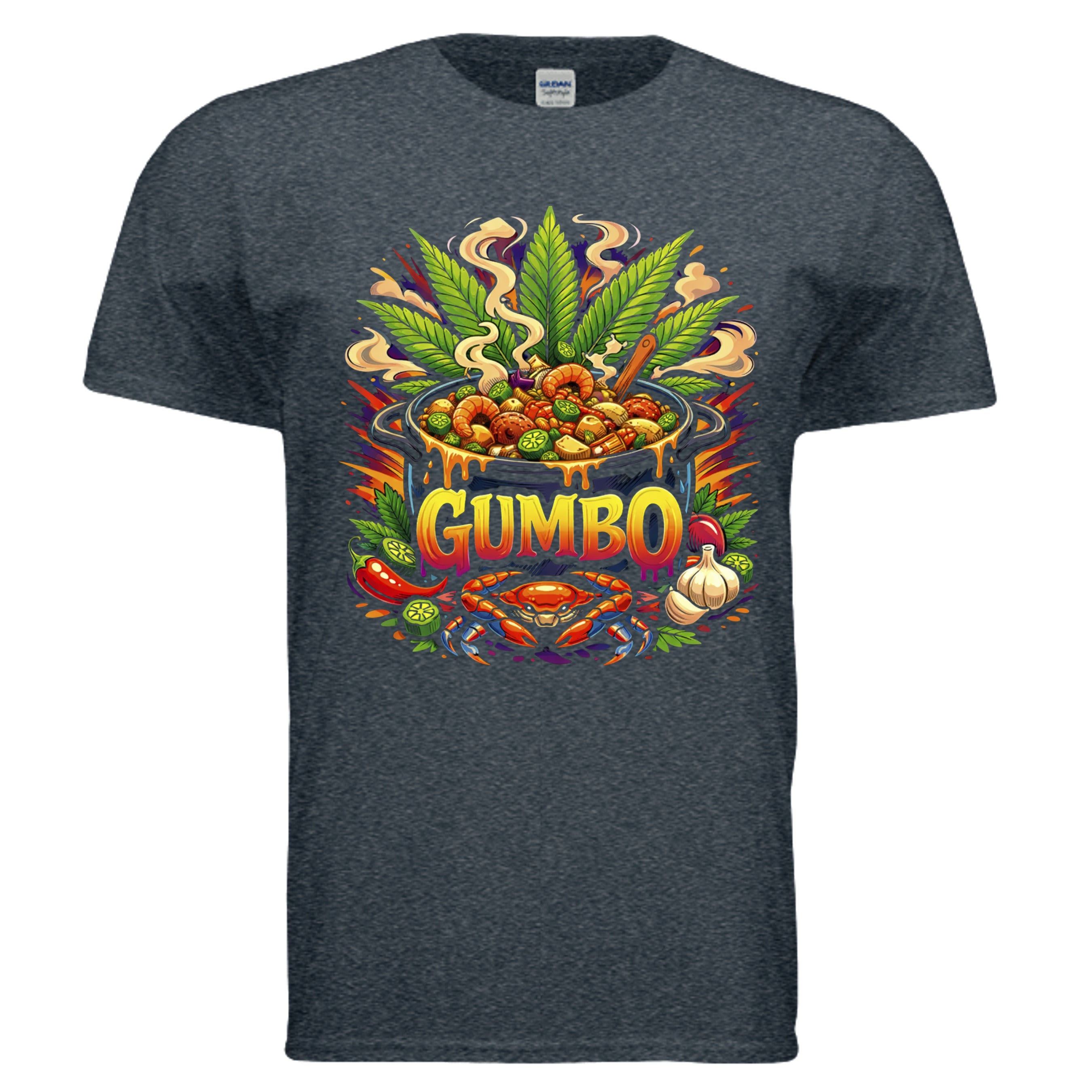 HEATHER NAVY - G640 - FRONT