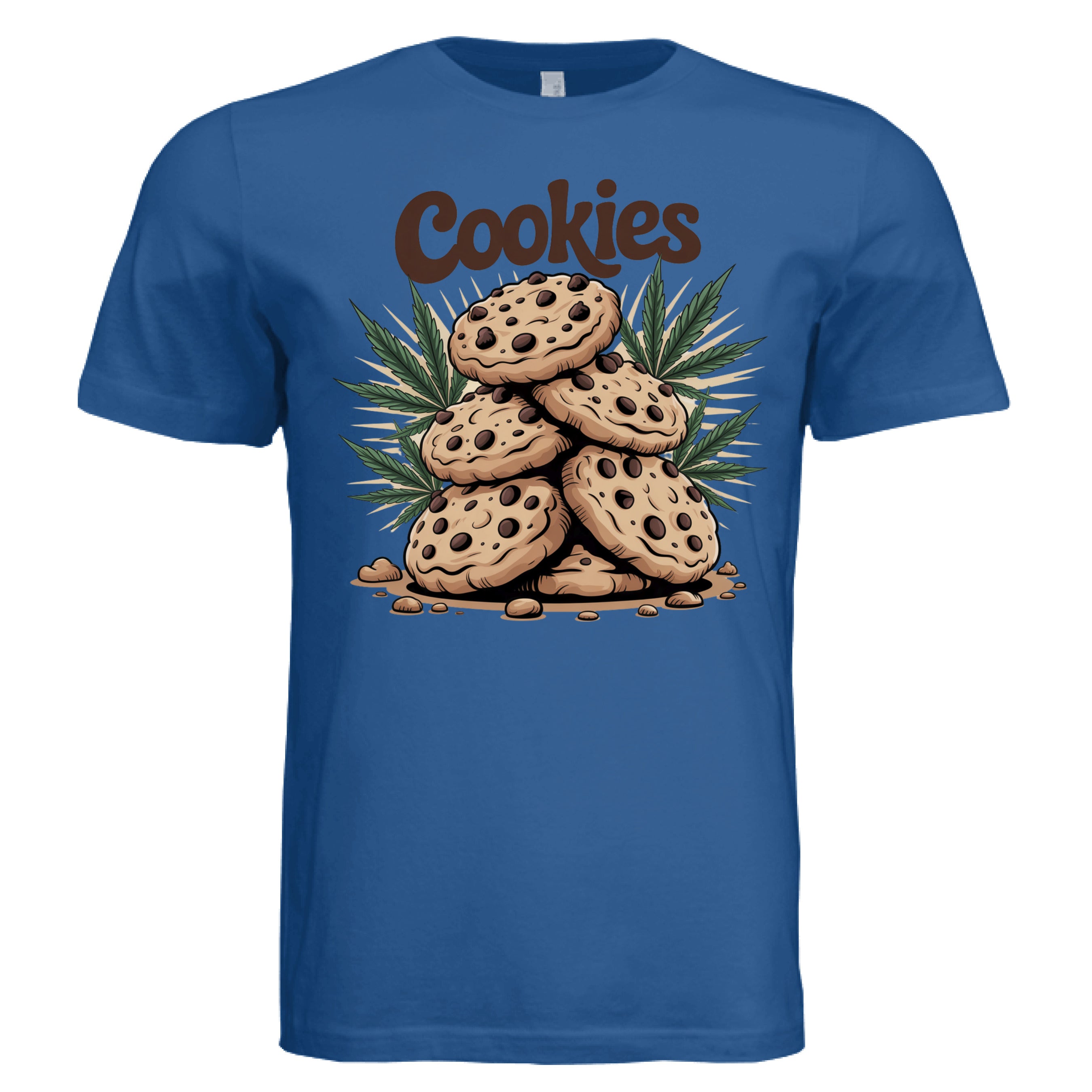 Solid True Royal Triblend - 3413C - FRONT