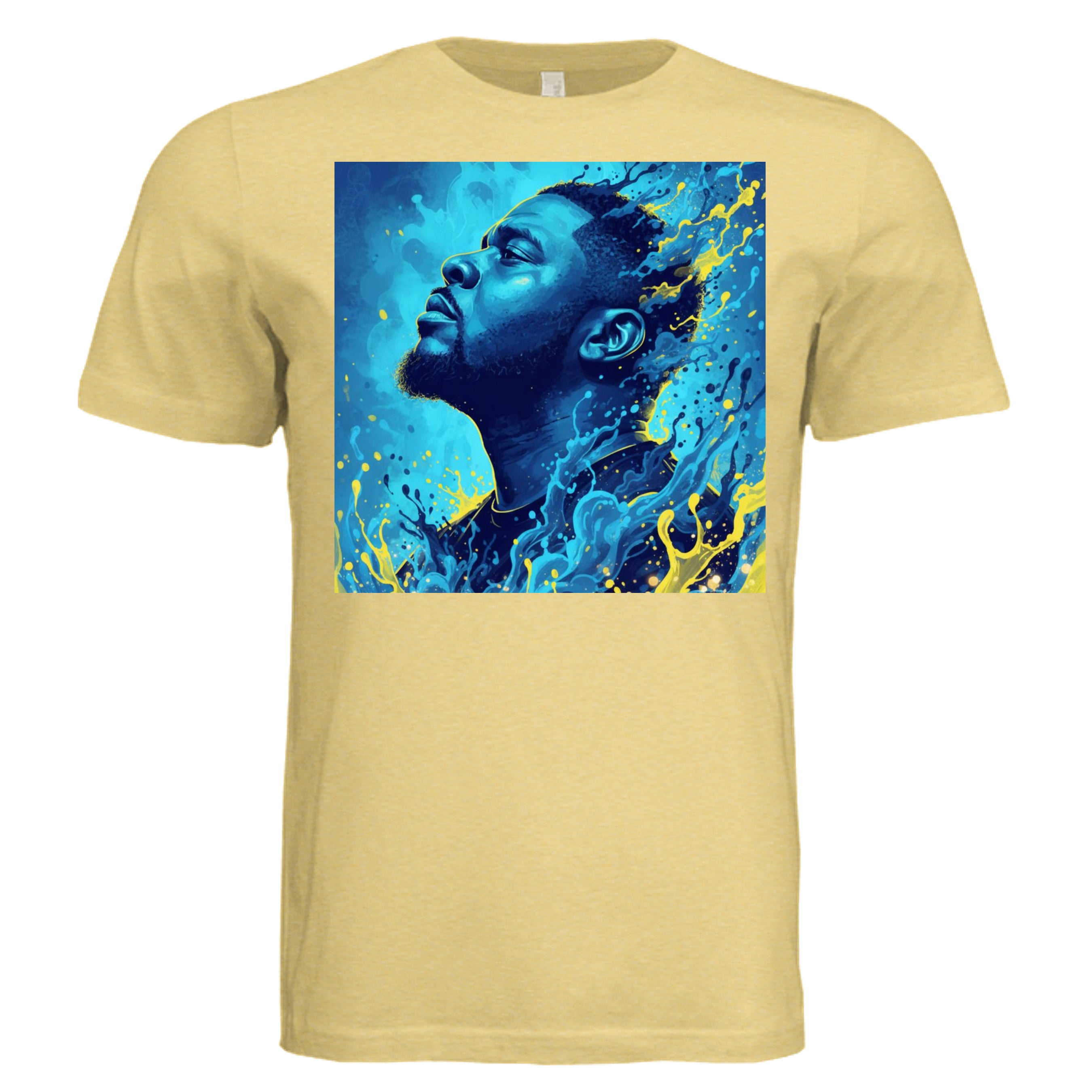 Pale Yellow Triblend - 3413C - FRONT